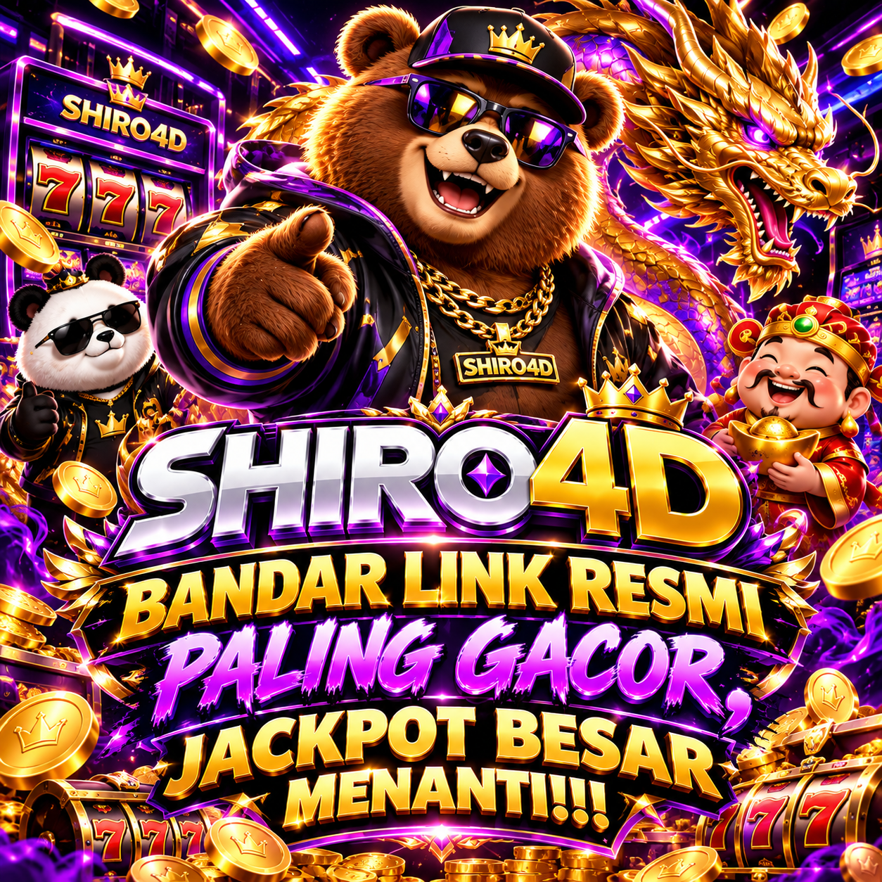 SHIRO4D : BANDAR LINK RESMI, GAS POL MAIN DENGAN PILIHAN TERLENGKAP!!! by Hey siriusly